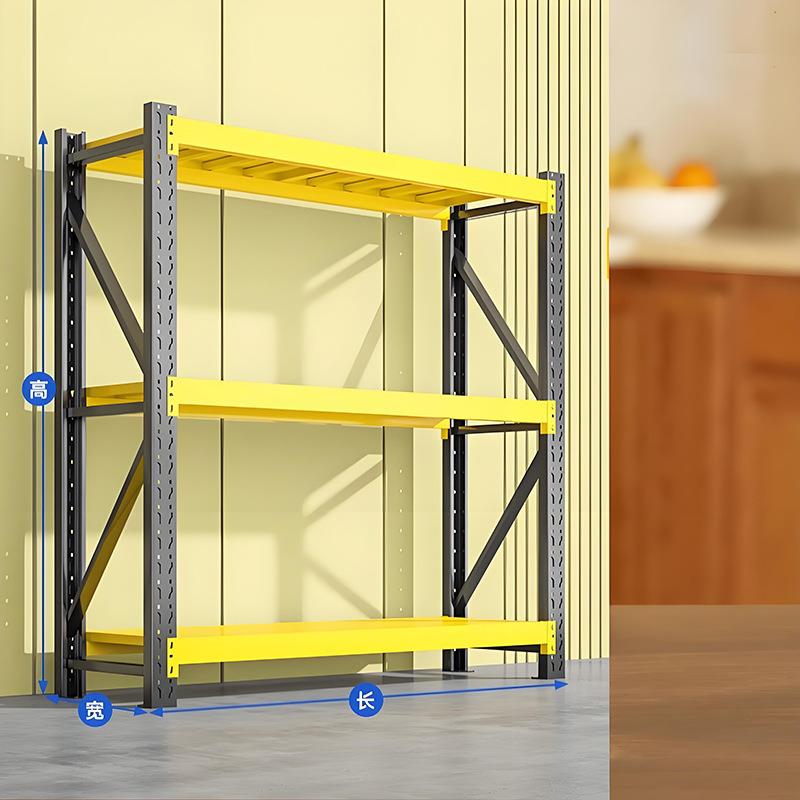 仓储货架置物架多层中型仓库库房多功能储物架货物地下室展示架
