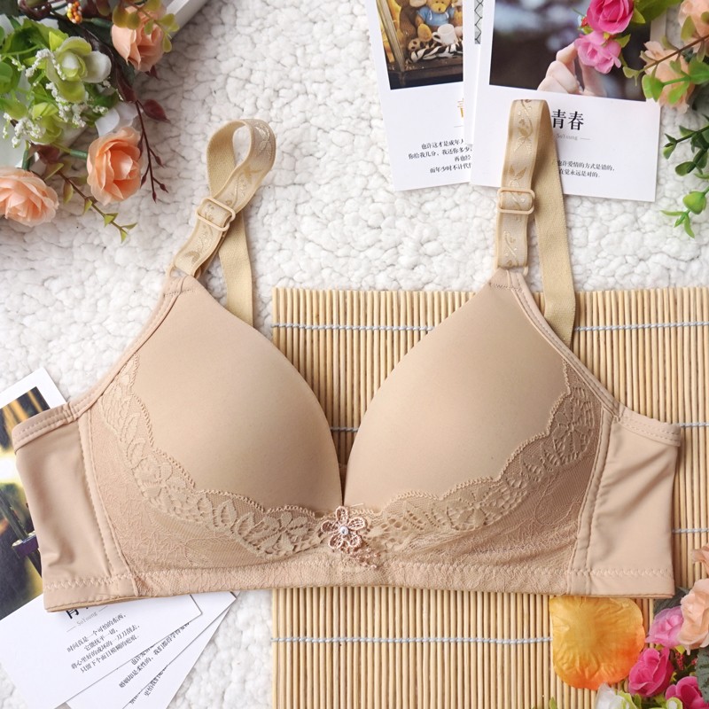 文胸罩聚拢无痕无钢圈三排三扣