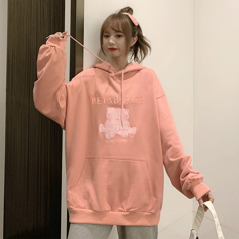 vetiver港風chic衛衣女寬松韓版ins慵懶風bf加絨加厚waitmore外套在類目 女裝/女士精品, 大碼女裝中 - 來自Buy2taobao.com提供專業的淘寶代購服務