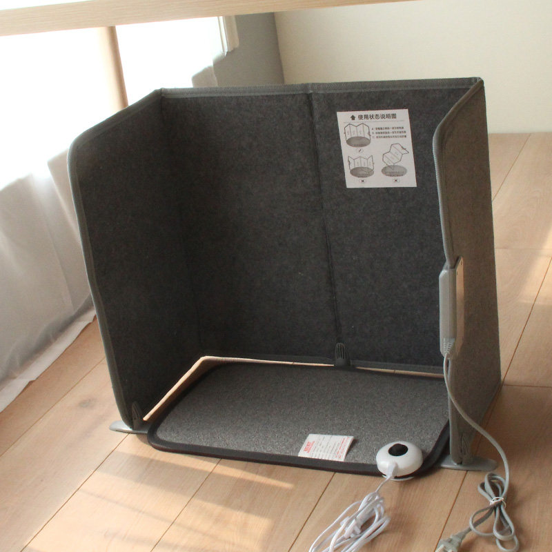 碳晶桌下取暖器冬天暖脚暖腿保暖神器办公室电热垫腿部加热暖脚宝