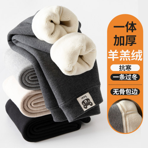 特厚打底裤女童冬季保暖裤