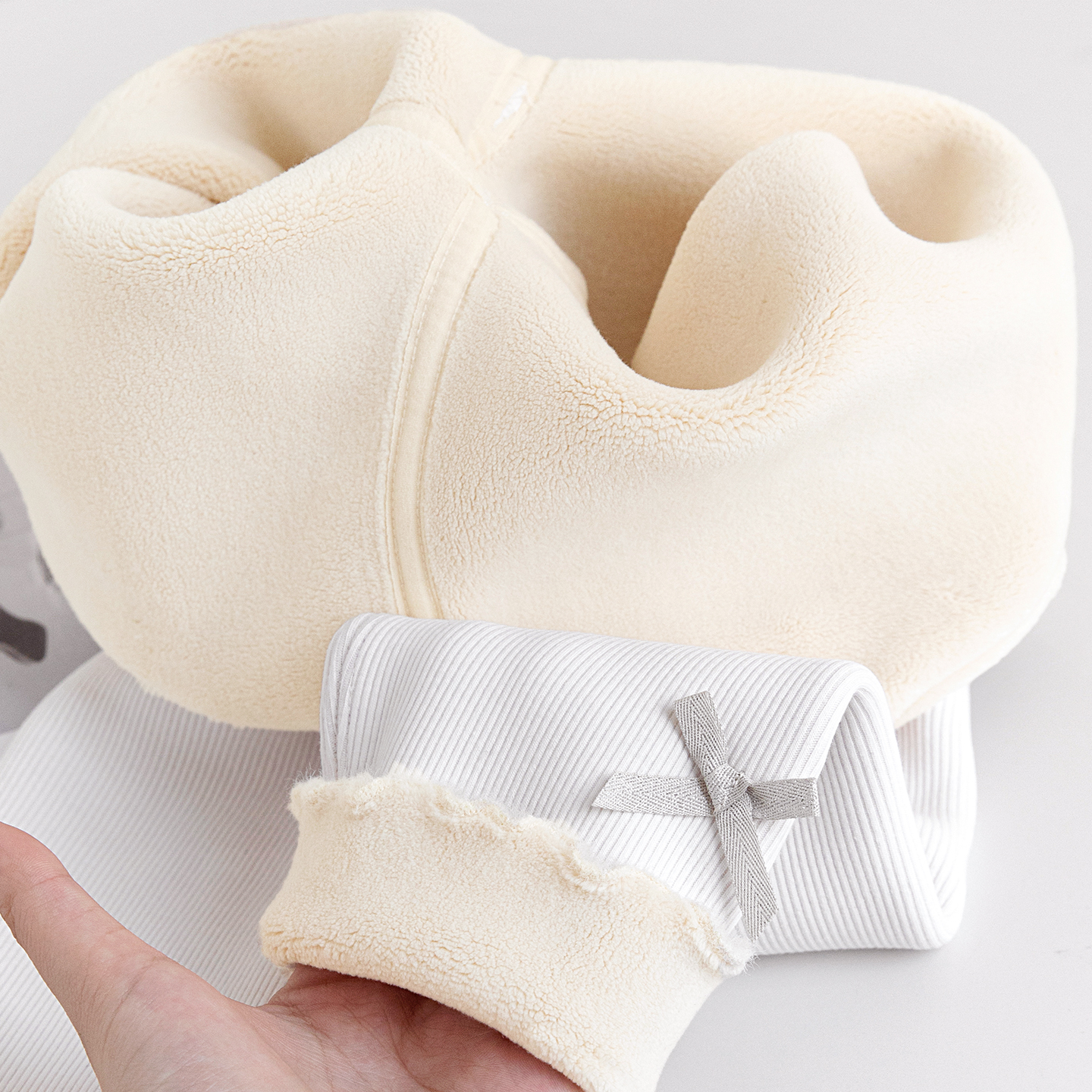 冬季加绒加厚女童打底裤