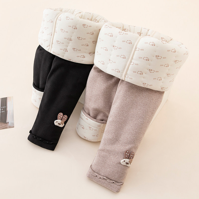 女童棉裤冬加厚宝宝一条过冬三层夹棉儿童北方外穿打底裤小童裤子,童装/婴儿装/亲子装,裤子,淘宝优惠券,粉丝福利购,淘宝优惠卷