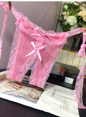 女士均码大码绑带可调节内裤