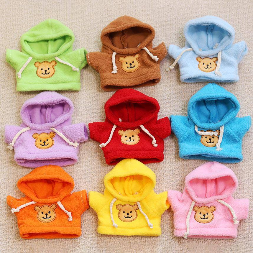 小熊卫衣毛绒玩具衣服泰迪熊玩偶公仔配饰棉花娃娃掌门狗服饰