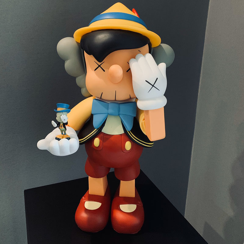 mand kaws匹诺曹同款公仔限量手办模型玩偶玩具潮流周边桌面摆件