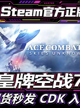 steam正版CDK皇牌空战7激活码