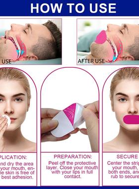 Ellipse micro-holes elastically closed to sleep, mouth-breat