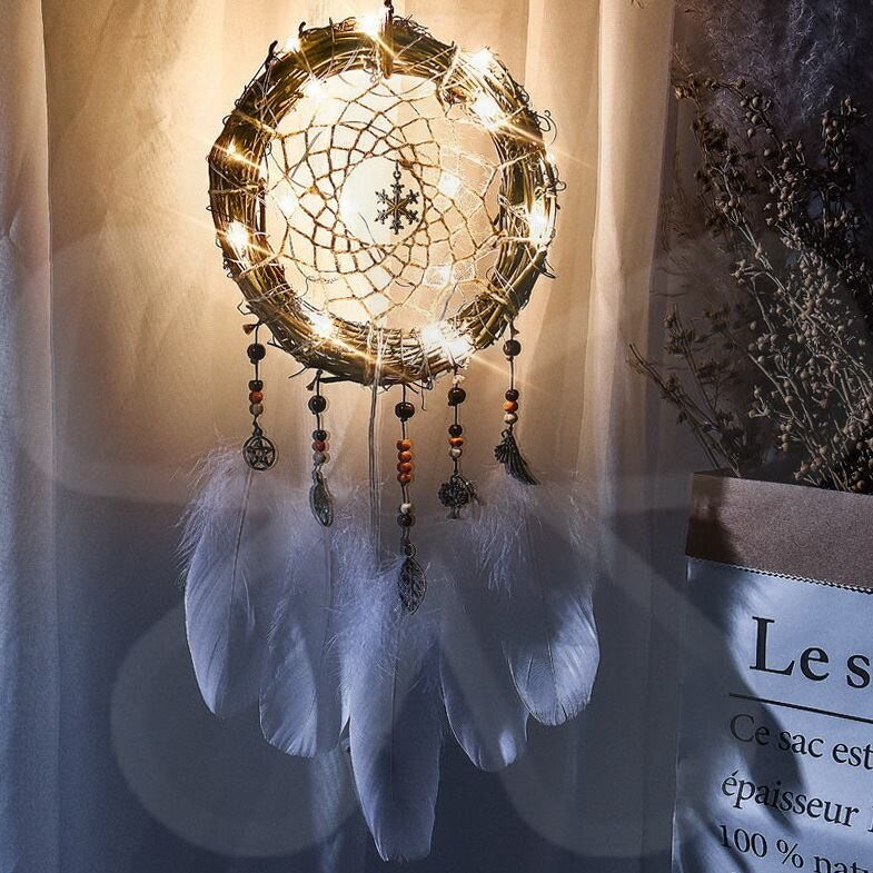 wall decoration girl heart room decorate, feather