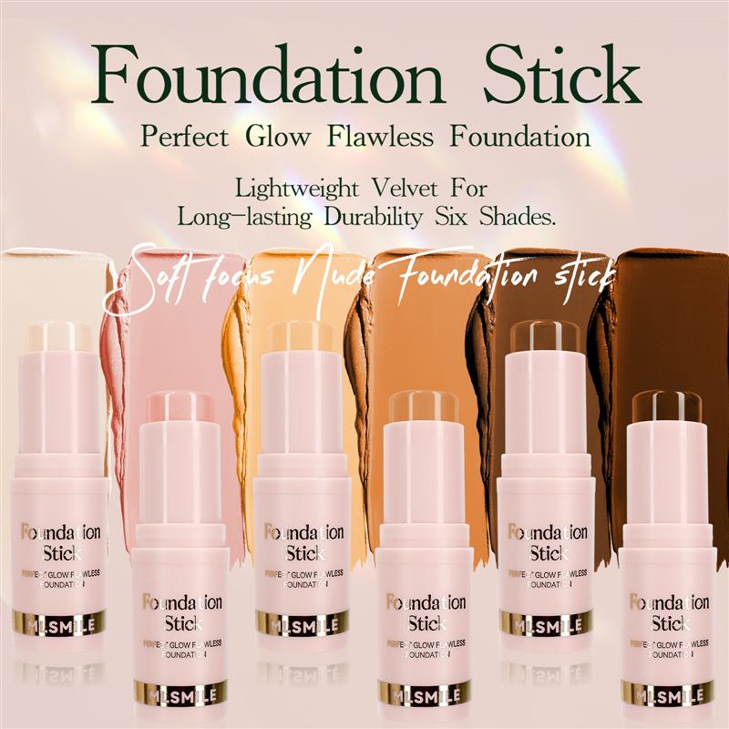 A six-colour pink stick, sweatproof and lighten the masked b