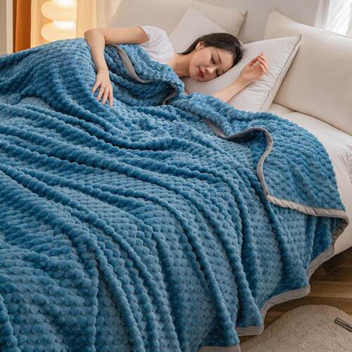 Summer office afternoon blankets, single double blankets for