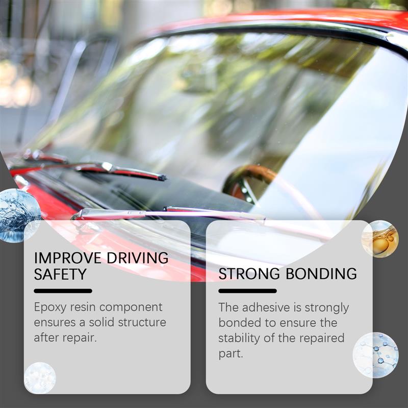 The car glass care package, the car windshield scratch and g