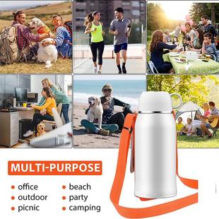 net packed Outdoor and collection canteens slanted