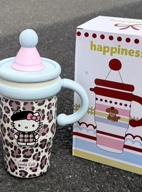 2025 Leopard KT cat water cup 316 unspoiled steel lasagna st