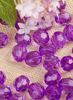 6 mm-30 mm translucency bead 32 cuts A-like crystalline plas