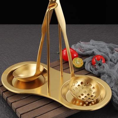 The multi-purpose soup stand hotpot shop leaks to cook spoon