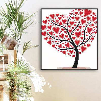 Self-interpretation of diy cross-carrying heart trees, the l