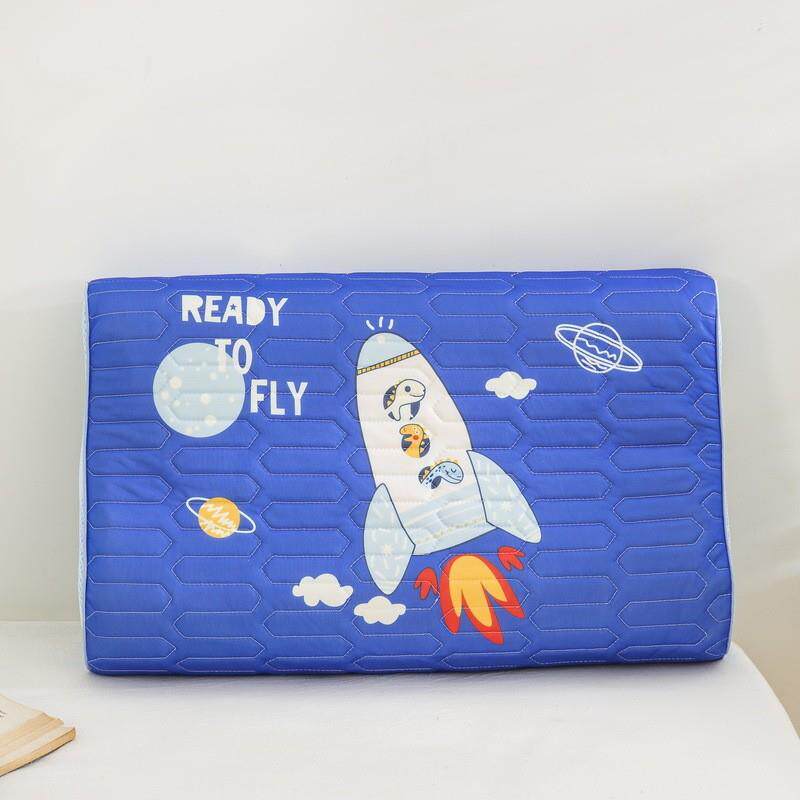 Summer cold-sensory elastic pillowcases for single-baby chil