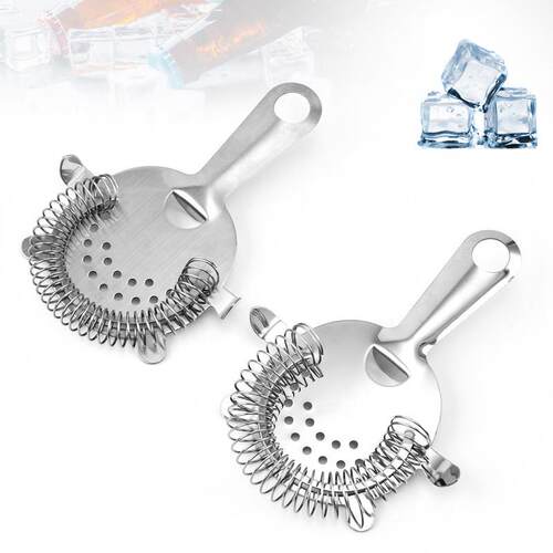 The stainless steel four-ear ice filter, the ice filter, the