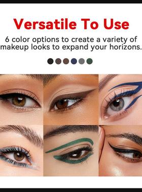 Colored eye pens, sweatproof, twirled eye pens.