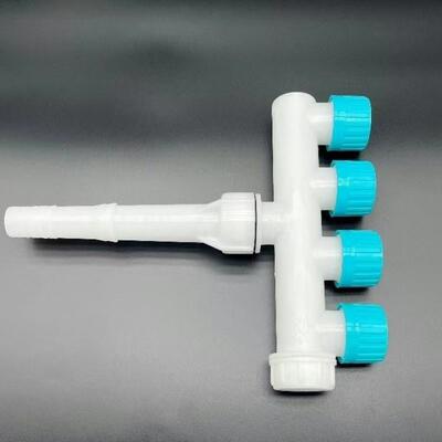 Irrigated water pumps and sprayed water in the garden sheds