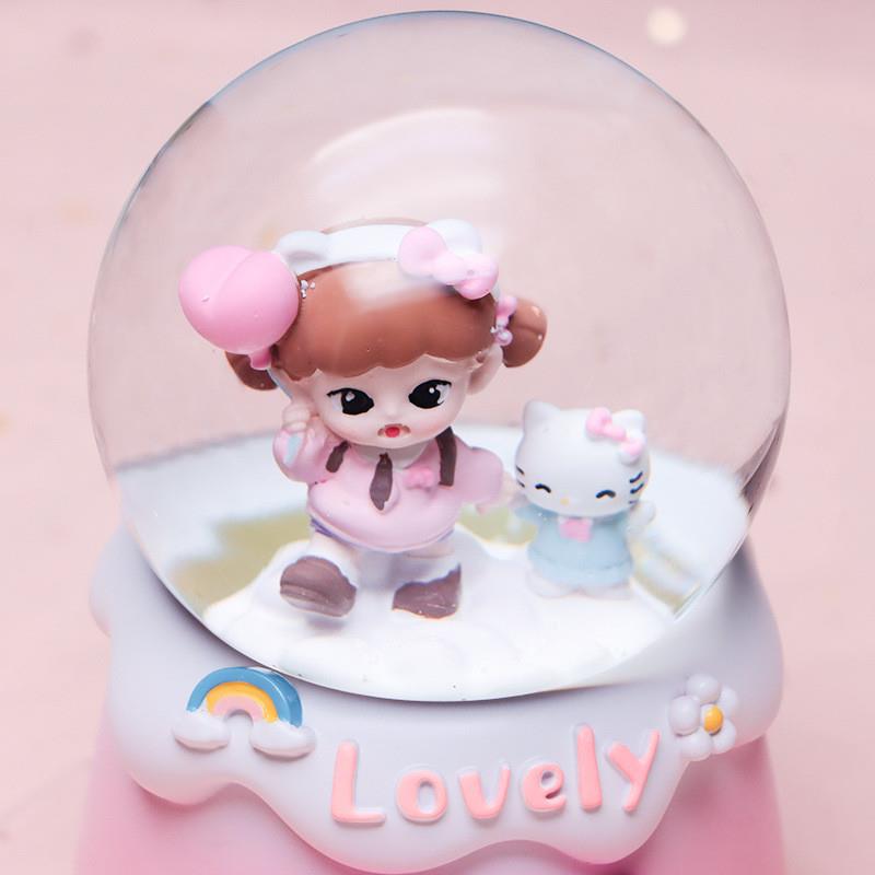 A little gift from the time crystal ball music box for the c