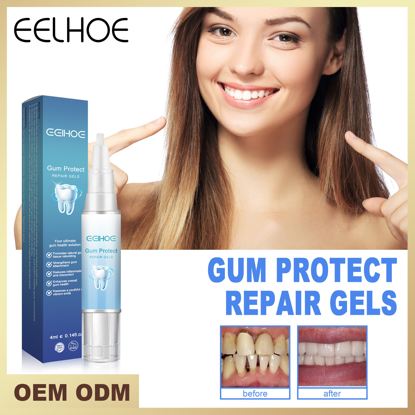 Tooth Repair Gel Repair Gum Swelling And Pain Deep Cleaning