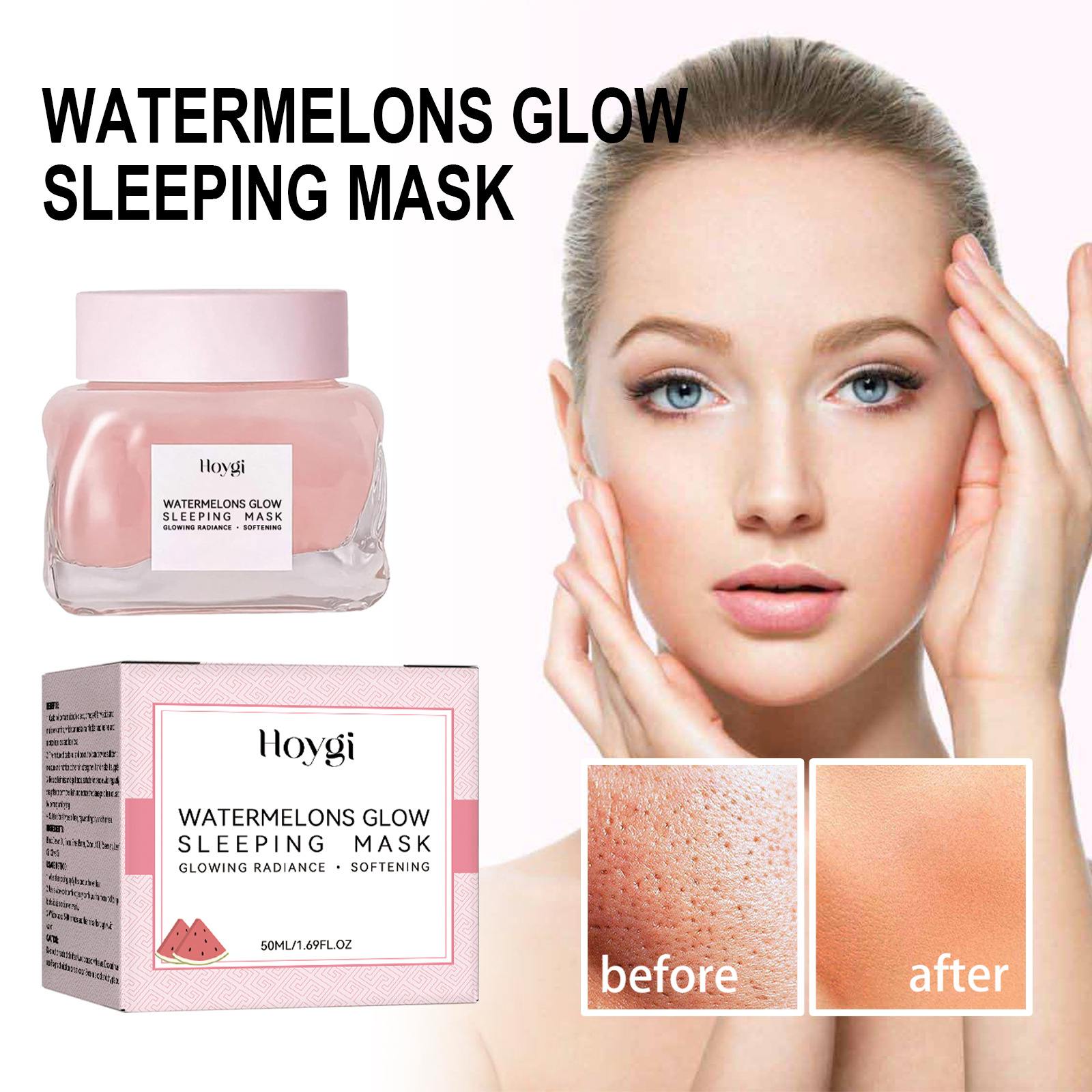 Hoygi Watermelon Essence Face Cream Face Redness Repair