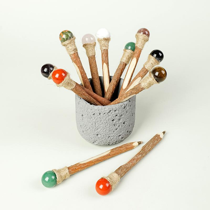 A natural crystal ball prize for an innovative child learnin