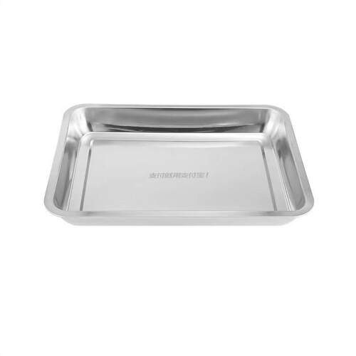 All 36x27 thick stainless steel plates with rectangular flat