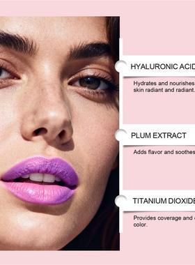 The pink purple velvet lips, the chasms, the colored velvets