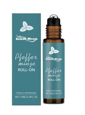 The mint fragrant oil rolls with fresh and comfortable daily