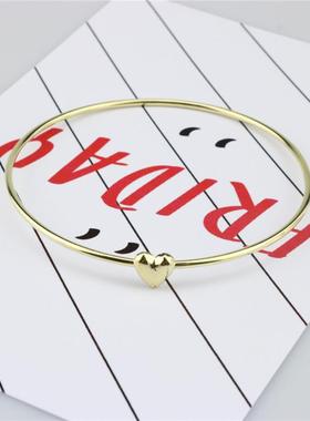 Han Fashion bracelets, sweet peach love bracelets, metal bra