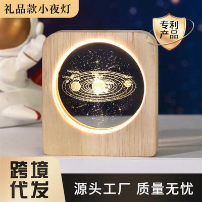 Inventive crystallized light light nightlight desktop set-up