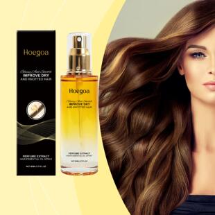 HOEGOA Smoothing Hair Essence Oil Gently Nourishes and Smoot