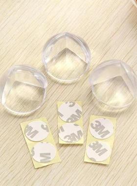 Clear Corner Bumpers for Range Hoods, Coffee Tables, Glass,