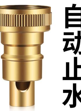 Automatic water shut-off valve for washing machine faucet, p