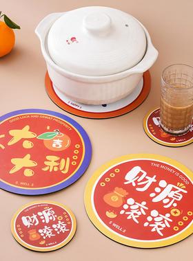 Insulated placemats, heat-resistant table mats, and protecti