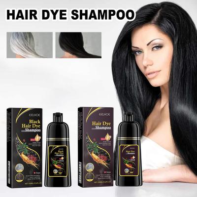 EELHOE Black Hair Shampoo, enriched with Polygonum Multiflor