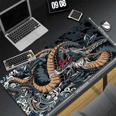 Large Dragon Mousepad Pc Gamer Office Mouse Pad Gaming Room
