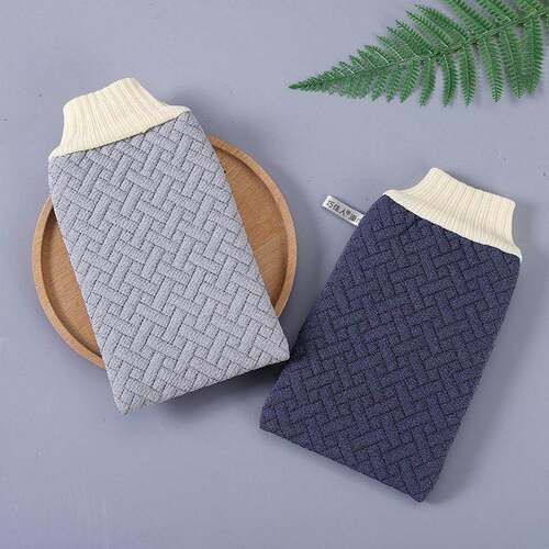 Bath Exfoliating Glove with Coarse Texture for Powerful Scru