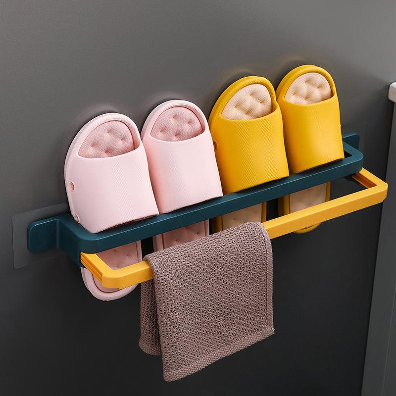 Bathroom Storage Organizer: A Wall-Mounted, Foldable, and No