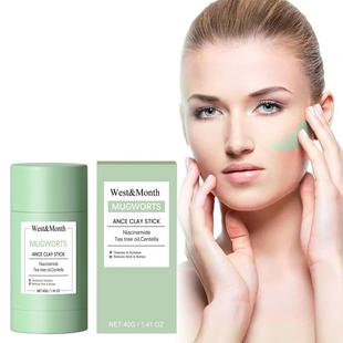 West&Month Blackhead Cleansing Clay Mask - Fades Acne Marks,