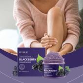 Blackberry Gentle Sugar EELHOE Body Scrub Cleansing Smoot