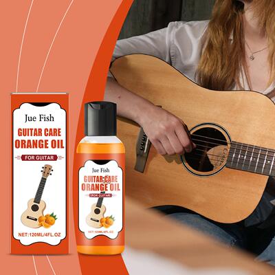 JUE FISH Guitar Care Polish - 2-in-1 Wood Instrument Finish