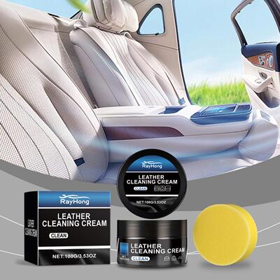 RAYHONG Car Interior Leather Cleaning Cream - For Car Interi