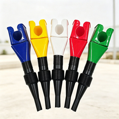 Cross-border oiling, hands-free card slot fueling funnel,
