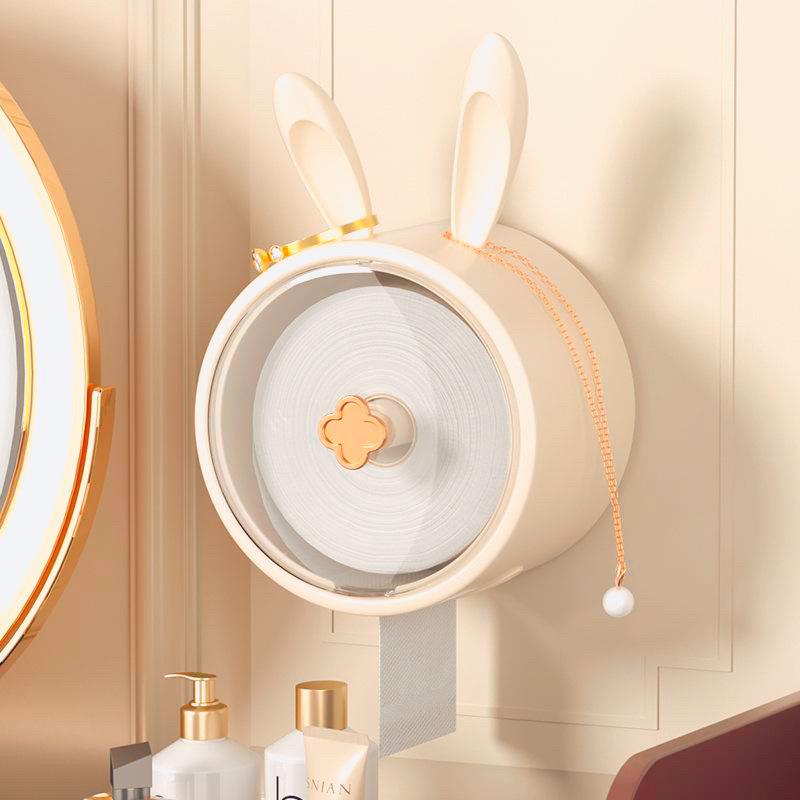 Influencer Rabbit Tissue and Face Towel Dispenser, Luxury Wa