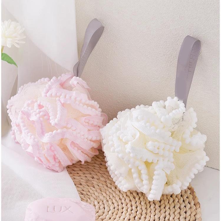 Large high-quality bath loofah ball, does not fall apart, cr