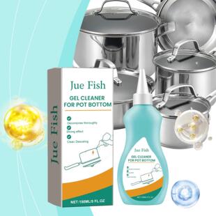 Jue-Fish Kitchen Cleaner for Stoves, Range Hoods, and Pots -